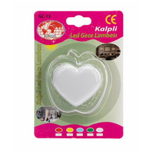 KIRGIL KALPLİ LED GECE LAMBASI