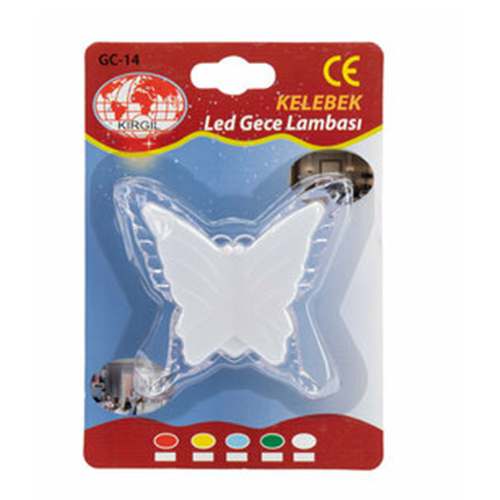 KIRGIL KELEBEK LED GECE LAMBASI