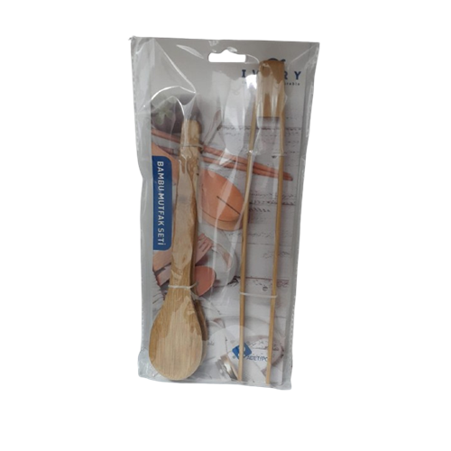 IVORY BAMBU 2Lİ MUTFAK SETİ