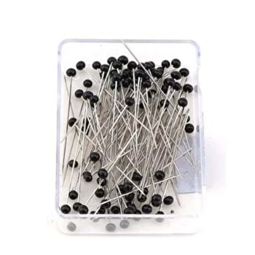 BELLAHOUSE 50Lİ TOPLU İĞNE SİYAH BX20