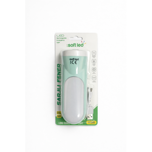 SOFT LED EL FENERİ K-0903
