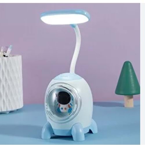 KRD ROKET ŞARJLI MİNİ LED MASA LAMBASI