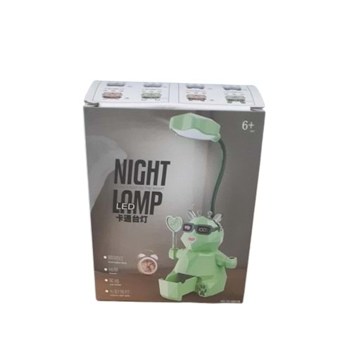 KRD UZAYLI ŞARJLI MİNİ LED MASA LAMBASI