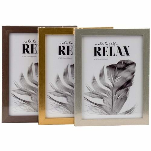 KRD RELAX 15X20 RESİM ÇERÇEVESİ ALTIN BX12 KL36