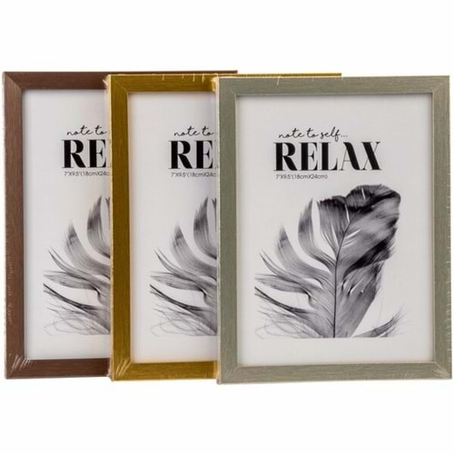 KRD RELAX 18X24 RESİM ÇERÇEVESİ ALTIN BX12 KL36