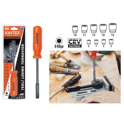 KNITEX 12MM TEKLİ LOKMA BX24 KL144