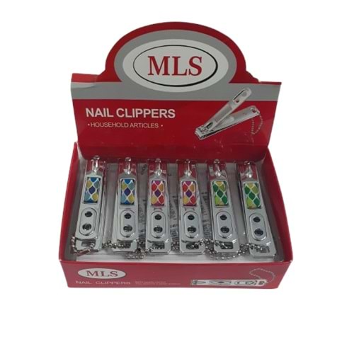 MLS RENKLİ METAL BÜYÜK TIRNAK MAKASI BX12