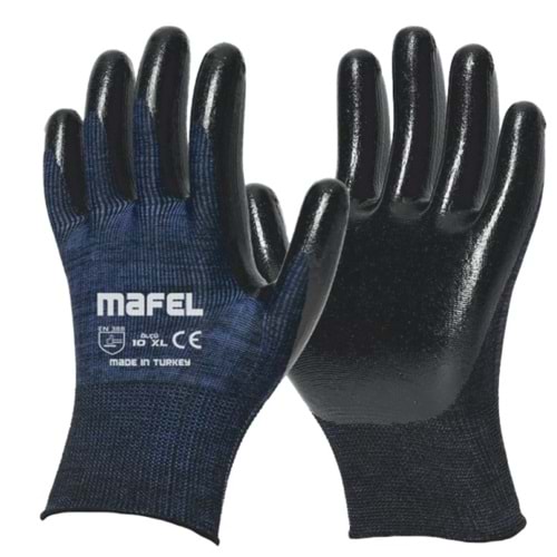 MAFEL NİTRİL KAPLI PREMİUM İŞÇİ ELDİVENİ BX12