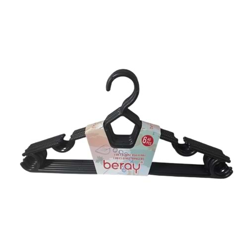 BERAY ASKI 6'LI
BERAY CLOTHES HANGER 6 PCS