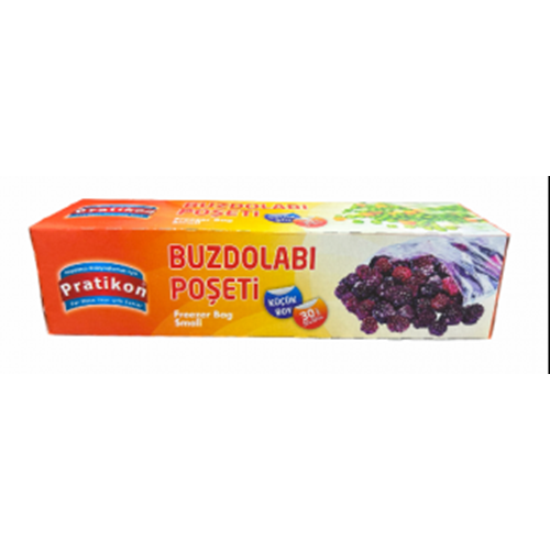 PRATİKON KÜÇÜK BOY DÜZ BUZDOLABI POŞETİ KL100