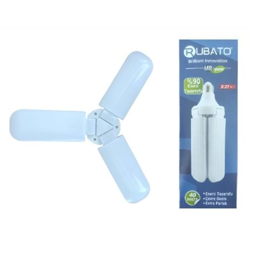 RUBATO 3 KOLLU LED AMPUL E27 40W