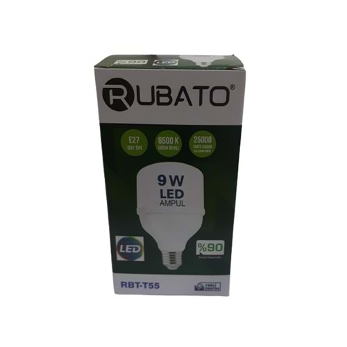 RUBATO 9WAT E27 DUY LED TORCH AMPUL BX10