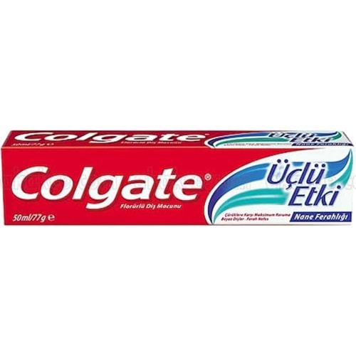 COLGATE DİŞ MACUNU ÜÇLÜ ETKİ 50ML BX12