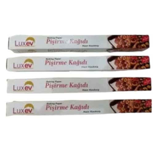 LUXEV HAZIR KESİLMİŞ PİŞİRME KAĞIDI 8Lİ KL72
