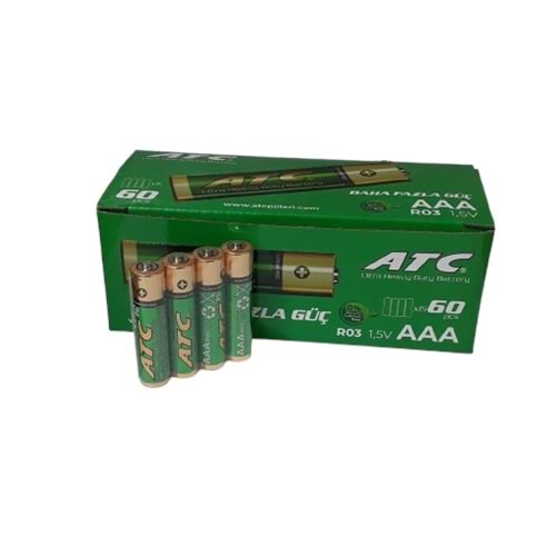 ATC ULTRA 4LÜ İNCE KUMANDA PİLİ BX15