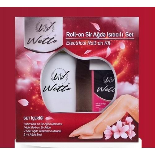 WETTO ROLL-ON SIR AĞDA ISITICILI SET