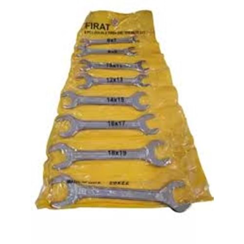FIRAT 8Lİ AÇIK AĞIZ ANAHTAR TAKIMI