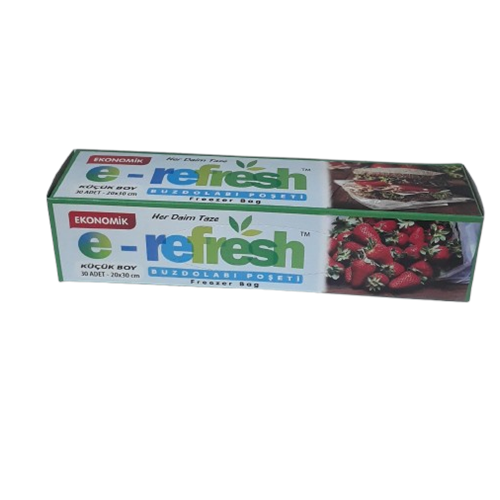 FRESH KÜÇÜK BOY DÜZ BUZDOLABI POŞETİ KL50