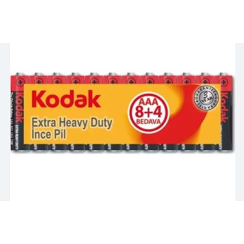 KODAK AAA 8+4 KUMANDA PİLİ BX10