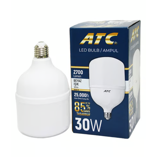 ATC 30W LED BULB BEYAZ IŞIK AMPUL