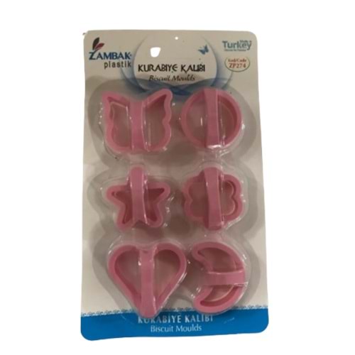 ZAMBAK KURABİYE KALIBI KL48