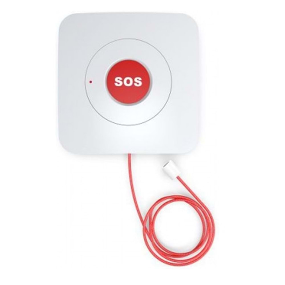 OPAX ARD-112 ÇEKMELİ İPLİ KABLOSUZ PANİK BUTON SOS (WITH CORD PULL)