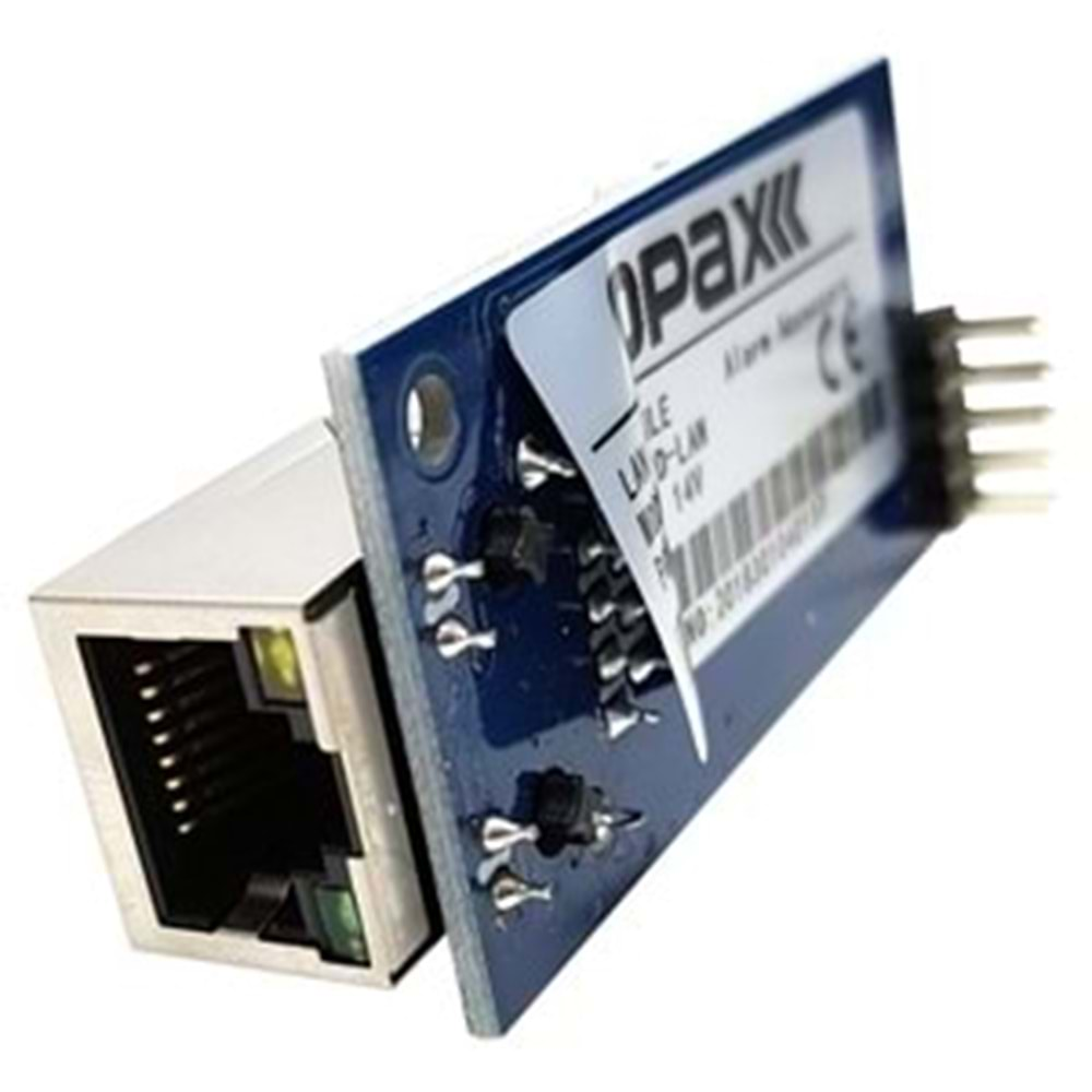 OPAX ARD-LAN NETWORK LAN MODÜLÜ (OPAX-2646 / OPAX-2545) Modeli Destekler