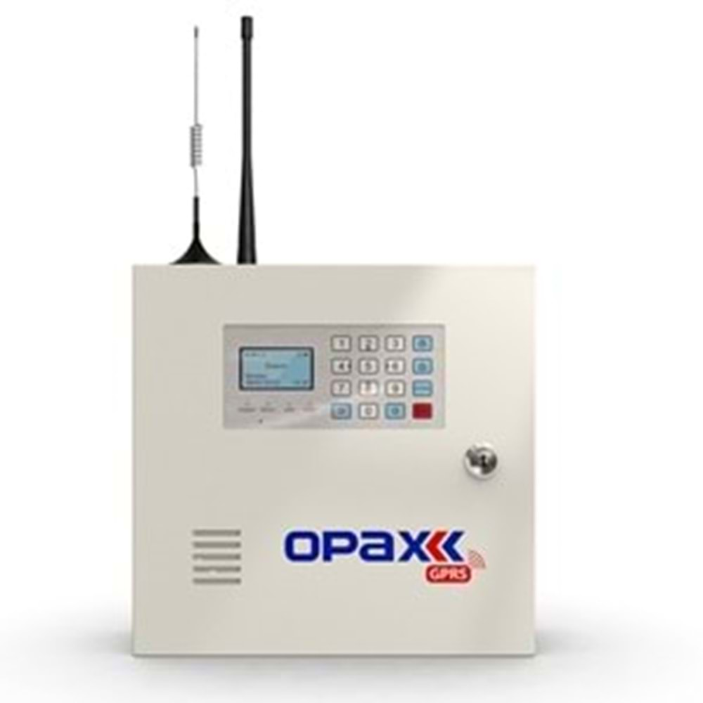 OPAX-2646-4G KABLOLU I KABLOSUZ 4G GPRS ALARM PANELİ ( 1 YIL AHM ÜCRETSİZ )