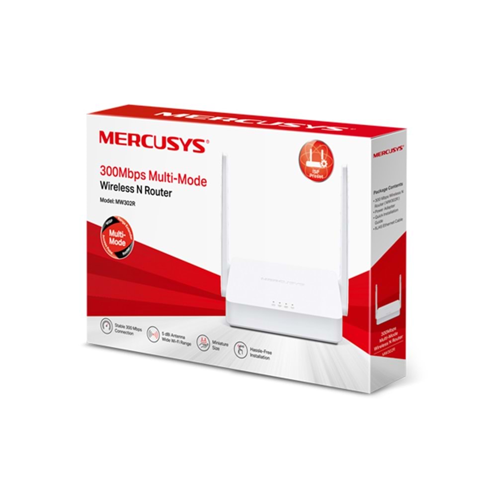 MERCUSYS MW302R 300MBPS MULTİ MODE ROUTER