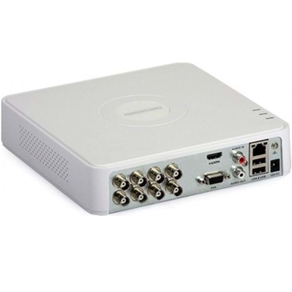 HIKVISION DS-7108HGHI-K1 8 KANAL H265+ 1SATA HIBRIT DVR KAYIT CIHAZI