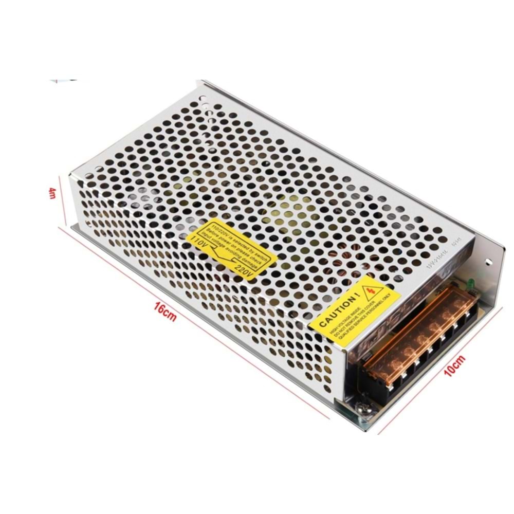 MERVESAN MRW-120 12VOLT 10 AMPER METAL ADAPTÖR