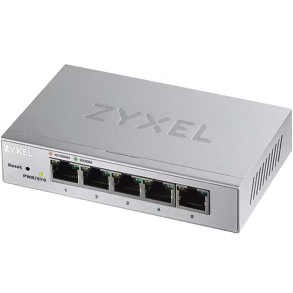 ZYXEL GS-105S v2 5-Port Masaüstü Gigabit Ağ Anahtarı Switch