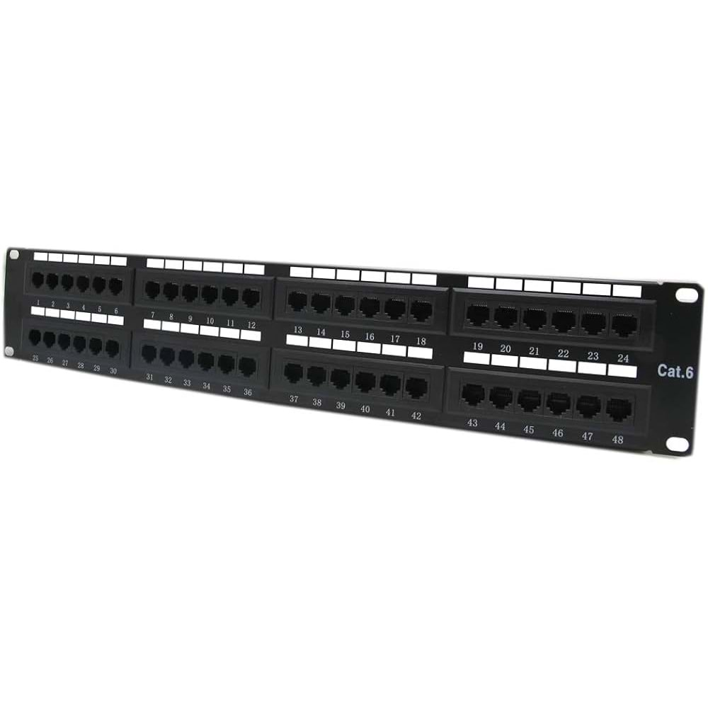 CODEGEN CAT6 1U 48 PORT MODULER PATCH PANEL