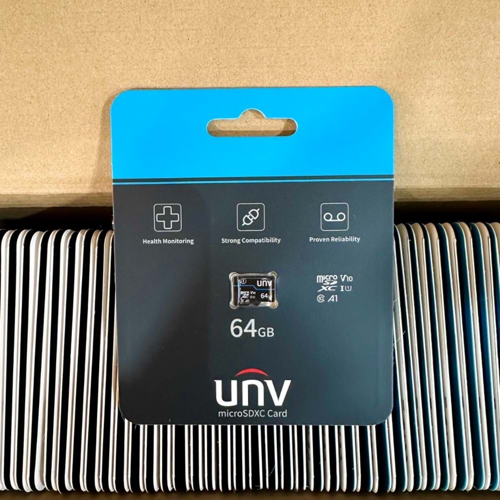 64 GB UNV MICRO SD HAFIZA CARD