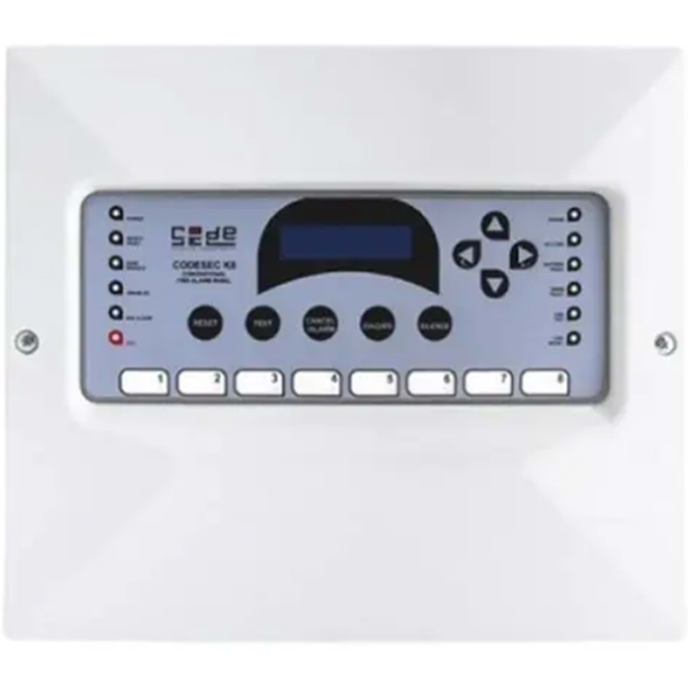 CODESEC KA316 16 BÖLGELİ LCD YANGIN İHBAR SANTRALİ