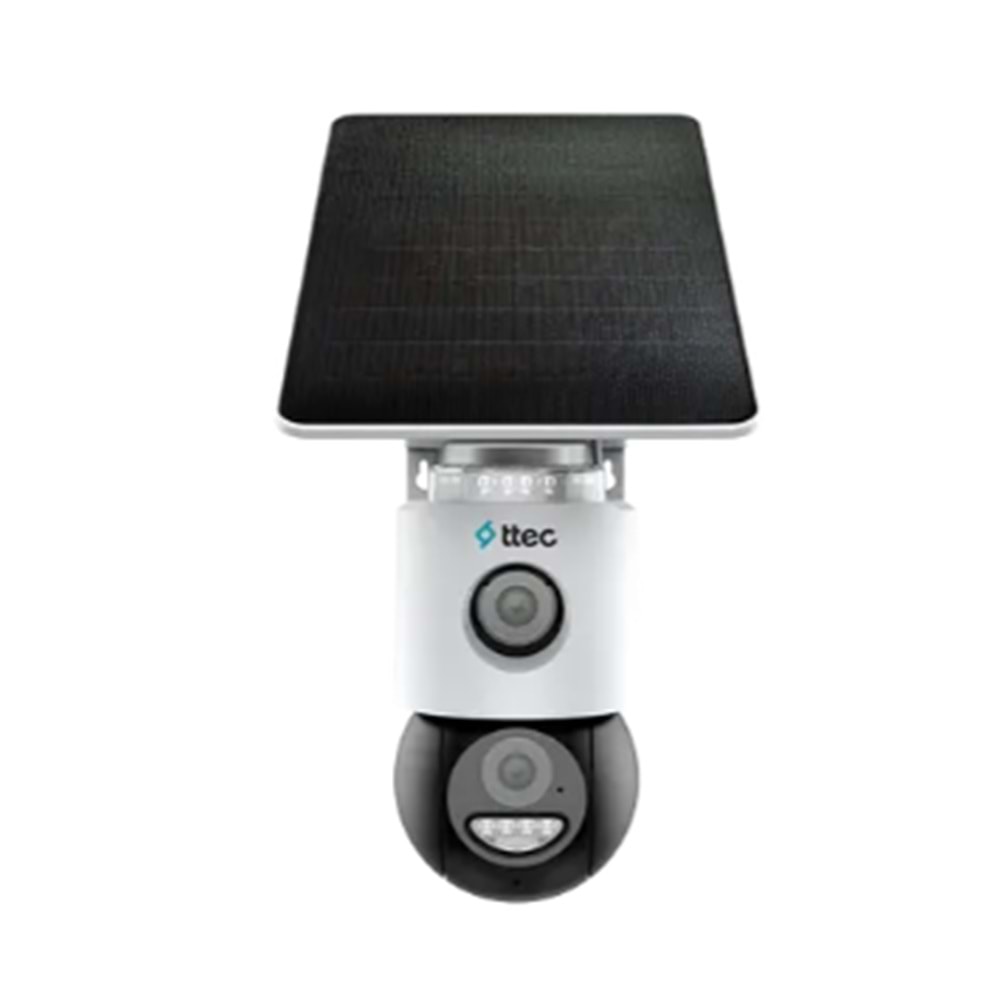 ttec SLR-3320S-MH/SL-4G 6MP 4mm Sabit Lensli IP 4G Solar Kamera (TSS)