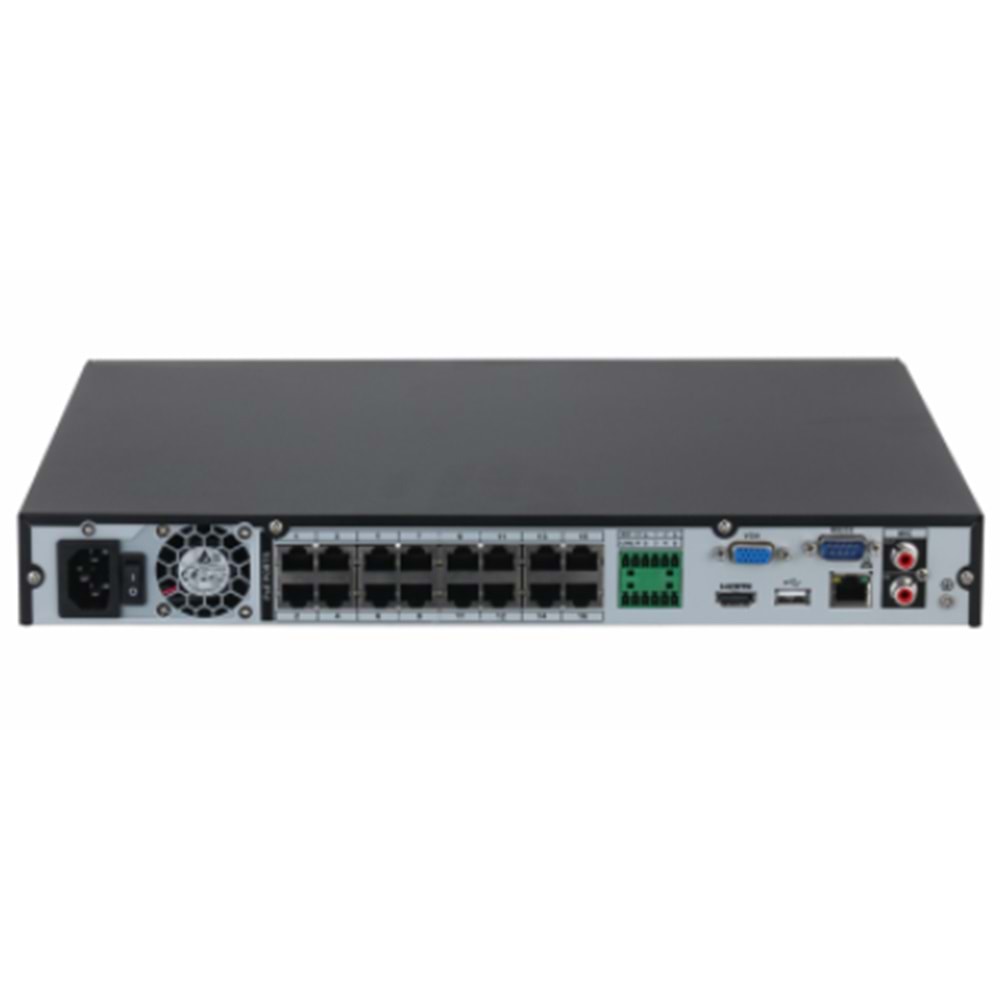 DAHUA NVR4216-16P-4KS3 16 KANAL HDMI/VGA 2XUSB 2X20 TB SATA HDD NETWORK VİDEO RECORDER