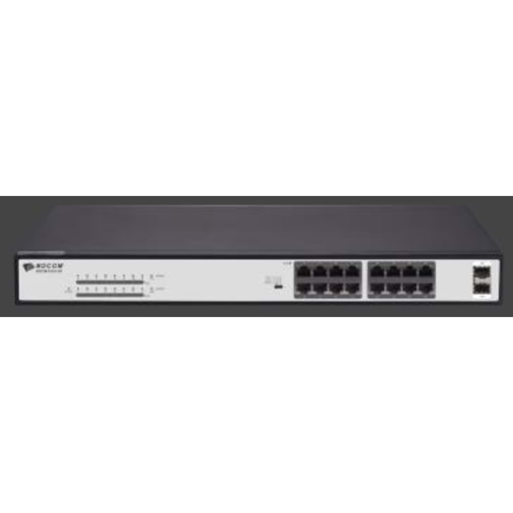 BDCOM S1518-16P 240W 16 PORT GE POE + 2SFP GE PORT POE SWITCH