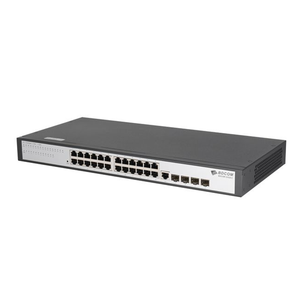 BDCOM S2528-C 24 GE Gigabit 24 Port Yönetilebilir Network Switch
