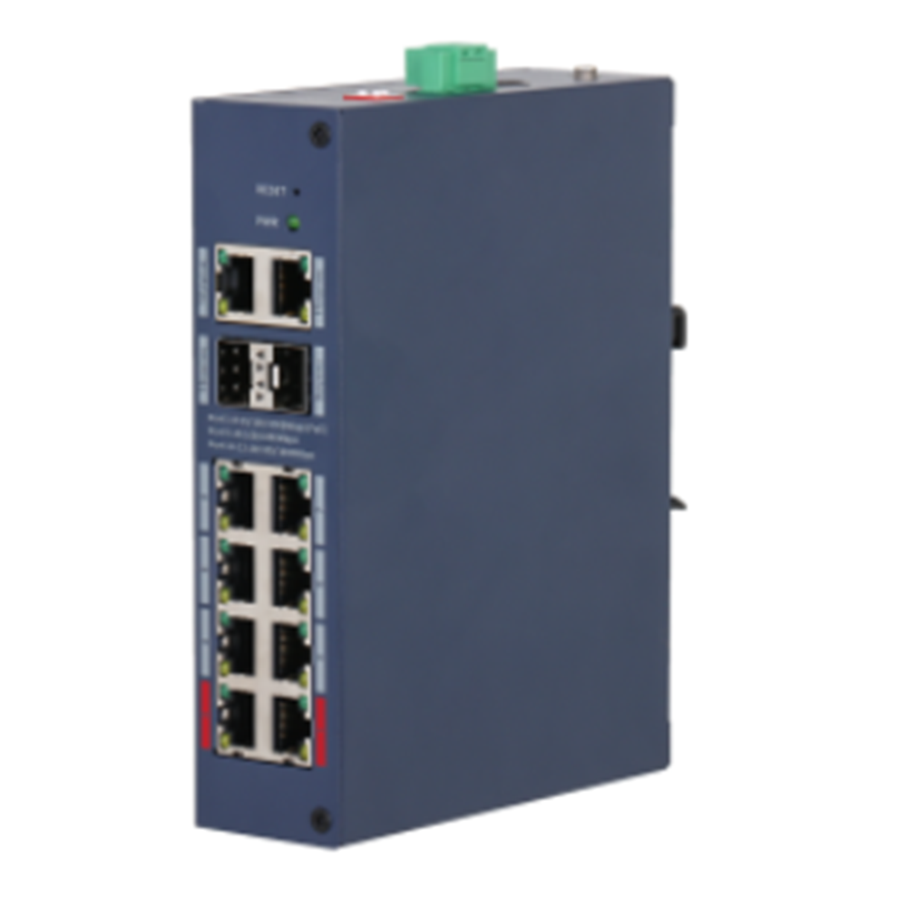 DAHUA CHS4212-8GT-110 12 PORT 10/100/1000 8xPOE 110W 2xRJ45 10/100/1000 2xSFP 100/1000 UPLINK HI-POE YONETILEBILIR SWITCH