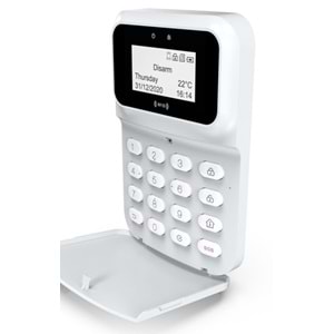 OPAX SZR-1881 KABLOLU LCD EKRANLI RFID DESTEKLİ KEYPAD / TUŞ TAKIMI (2545/2646/2747 Paneller için)