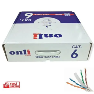 ONLİ 24 AWG İÇ MEKAN KABLO CAT-6