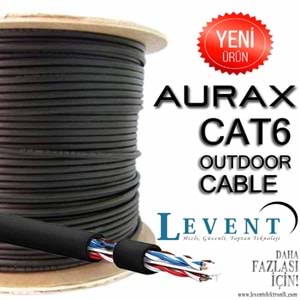 AURAX 24 AWG DIŞ MEKAN KABLO CAT-6