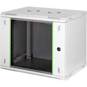 LANDE LN-PRB-09U6045-LG-A 9U 60X45 Duvar Tip Boş Beyaz Kabinet