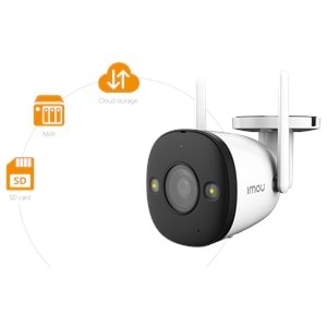 IMOU IPC-F22FP-2E 2 MP 2.8 mm Dış Ortam Bullet Kamera (Bullet 2E)