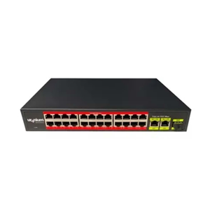 URANIUM POE-G2422SFP-300W 24PORT GIGABIT+2XGB RJ45/2XSFPUPLINK RACKMOUNT POE SWITCH