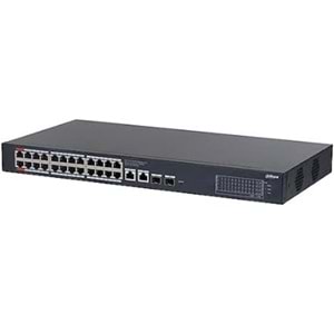 DAHUA CS4228-24GT-375 28 PORT 10/100/1000 24xPOE 375W +2SFP YONETILEBILIR SWITCH
