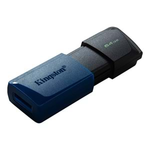 64 GB USB 3.2 KINGSTON DATA TRAVELER EXODIA M SIYAH/MAVI (DTXM/64GB)