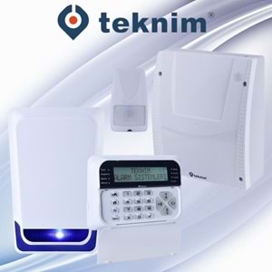 TEKNİM TSP-5324LCD Kablolu Alarm Seti GSM/GPRS PARS AKÜ HARİÇ