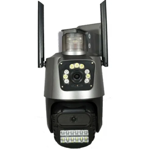 Apronx apx-wp242 6Mp 2.8mm Çift Kamera 19 Led Wifi PTZ